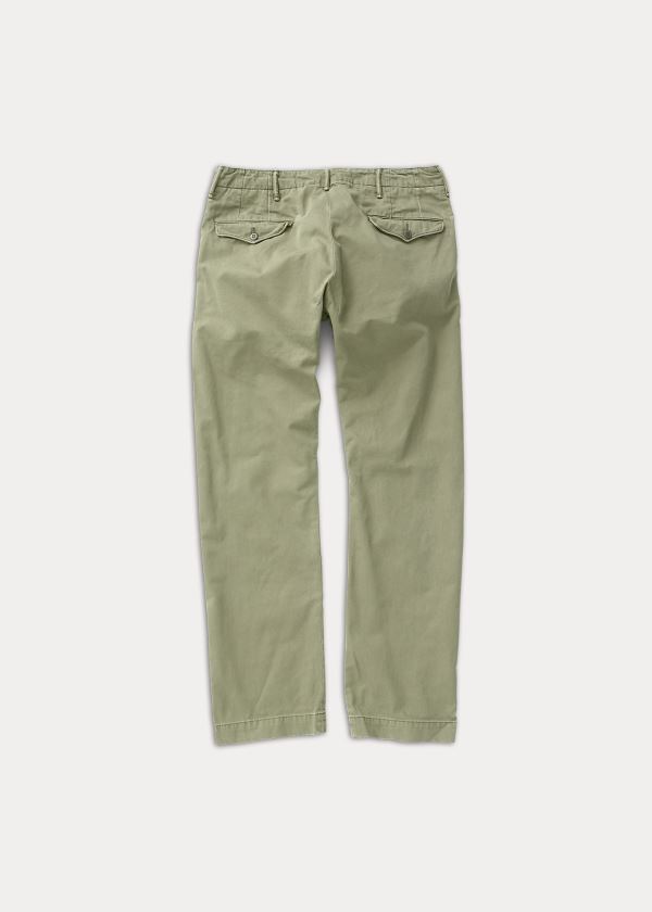 Ralph Lauren Cotton Straight Leg Chinos Herre Danmark (IGLVT7064)